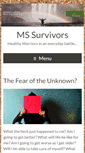 Mobile Screenshot of mssurvivors.bluemouse.ca
